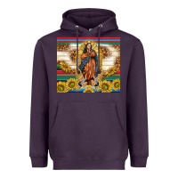 Plum our lady of guadalupe Heavyweight Hoodie - TumblerDesignByShophia