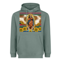 Sage our lady of guadalupe Heavyweight Hoodie - TumblerDesignByShophia