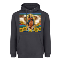 Smoke our lady of guadalupe Heavyweight Hoodie - TumblerDesignByShophia