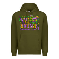 Army Green laissez les bons temps router Premium Hoodie - CowGirlArtShop
