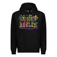 Black laissez les bons temps router Premium Hoodie - CowGirlArtShop