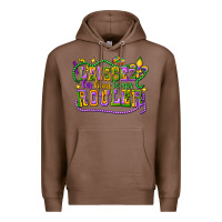 Chestnut laissez les bons temps router Premium Hoodie - CowGirlArtShop