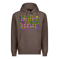 Coffee laissez les bons temps router Premium Hoodie - CowGirlArtShop