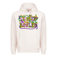 Pale Pink laissez les bons temps router Premium Hoodie - CowGirlArtShop