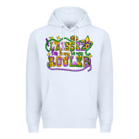 White laissez les bons temps router Premium Hoodie - CowGirlArtShop