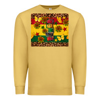 Antique Gold power juneteenth Premium Sweatshirt - CowGirlArtShop
