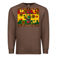 Chestnut power juneteenth Premium Sweatshirt - CowGirlArtShop