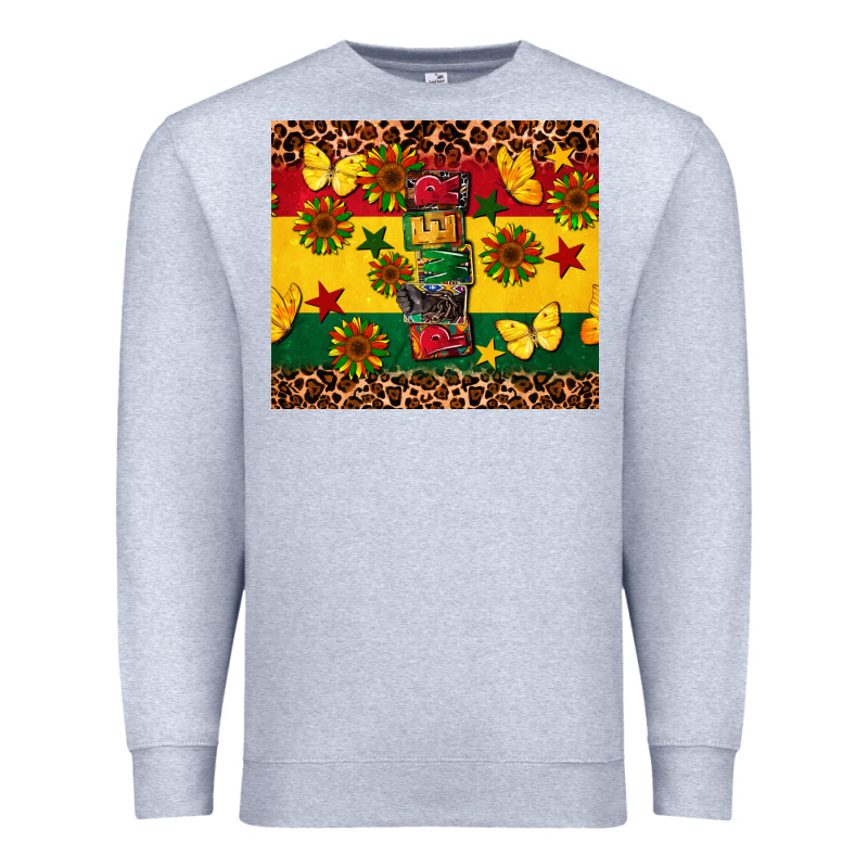 Power Juneteenth Premium Sweatshirt by CowGirlArtShop | Teevron