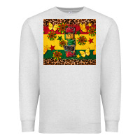 Oatmeal Heather power juneteenth Premium Sweatshirt - CowGirlArtShop