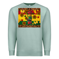 Seafoam power juneteenth Premium Sweatshirt - CowGirlArtShop