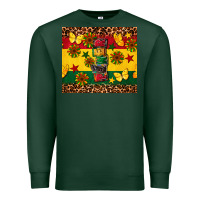 Sports Green power juneteenth Premium Sweatshirt - CowGirlArtShop