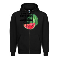 Black Watermelon Crawl Zipper Hoodie - Bettercallsaul