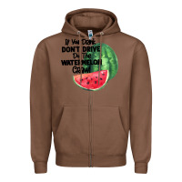 Chestnut Watermelon Crawl Zipper Hoodie - Bettercallsaul