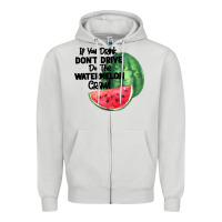 Watermelon Crawl Zipper Hoodie | Teevron