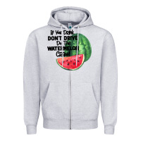 Heather Grey Watermelon Crawl Zipper Hoodie - Bettercallsaul