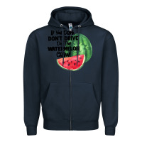 Navy Watermelon Crawl Zipper Hoodie - Bettercallsaul