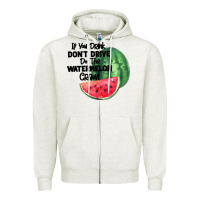 Oatmeal Heather Watermelon Crawl Zipper Hoodie - Bettercallsaul