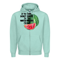 Seafoam Watermelon Crawl Zipper Hoodie - Bettercallsaul
