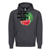 Smoke Watermelon Crawl Zipper Hoodie - Bettercallsaul