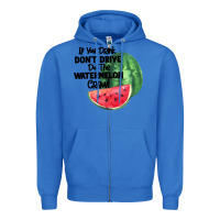 True Royal Watermelon Crawl Zipper Hoodie - Bettercallsaul
