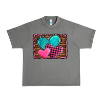 Tornado valentine's day hearts turquoise heart Urban Heavy Tee - AdoDesignShop