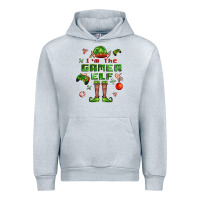 Heather Grey im the gamer elf Urban Hoodie - FaDigitalArtStudio
