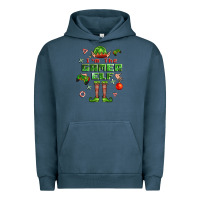 Pigment Midnight Navy im the gamer elf Urban Hoodie - FaDigitalArtStudio