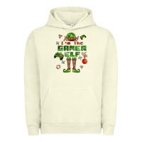 Pigment Pistachio im the gamer elf Urban Hoodie - FaDigitalArtStudio