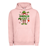 Pigment Salmon im the gamer elf Urban Hoodie - FaDigitalArtStudio