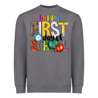 Storm happy first day of school Heavyweight Sweatshirt - NancyCooperArtShop