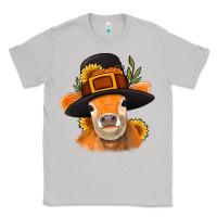 Moon Dust Thanksgiving Cow Classic Tee - NancyCooperArtShop