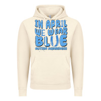 Vintage Artic in april we wear blue autism awareness Vintage Hoodie - MaliasSmallBusiness