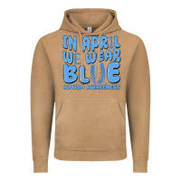 Vintage Camel in april we wear blue autism awareness Vintage Hoodie - MaliasSmallBusiness