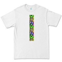 White Halloween Key Fob Premium Tee - BundleAndBundleShop