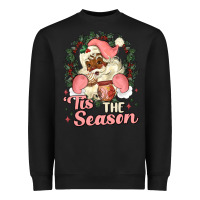 Black tis the season conchas Heavyweight Sweatshirt - MaliasSmallBusiness
