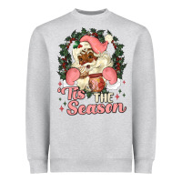 Heather Grey tis the season conchas Heavyweight Sweatshirt - MaliasSmallBusiness