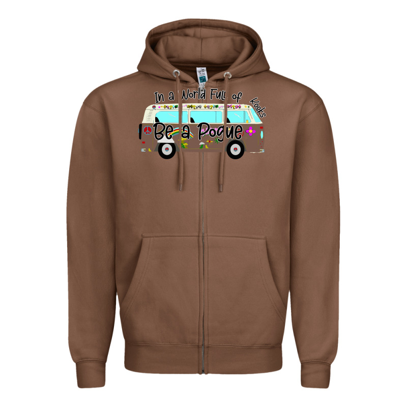 In A World Full Of Kooks Be A Pogue Zipper Hoodie by Bettercallsaul | Teevron