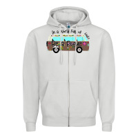 Dove Grey In a World Full of Kooks Be a Pogue Zipper Hoodie - Bettercallsaul
