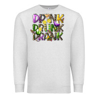 Oatmeal Heather drink drunk drank Premium Sweatshirt - CowGirlArtShop