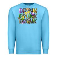 Ocean Blue drink drunk drank Premium Sweatshirt - CowGirlArtShop