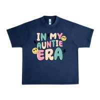 Navy in my auntie era Urban Heavy Tee - MaliasSmallBusiness