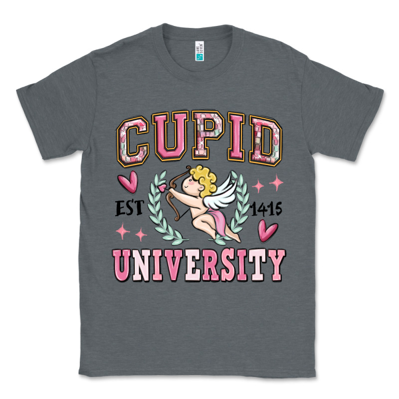 Cupid University Classic Tee by MaliasSmallBusiness | Teevron