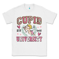 White cupid university Classic Tee - MaliasSmallBusiness
