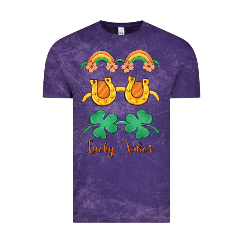 Lucky Vibes St. Patrick's Day Vintage Tee by MaliasSmallBusiness | Teevron