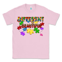Bubblegum Pink different is beautiful Classic Tee - JahusDesignShop