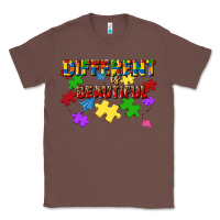 Chestnut different is beautiful Classic Tee - JahusDesignShop