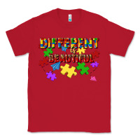 Red different is beautiful Classic Tee - JahusDesignShop