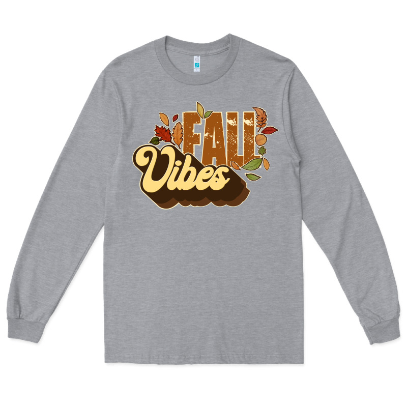 Fall Vibes Long Sleeve Tee by JahusDesignShop | Teevron
