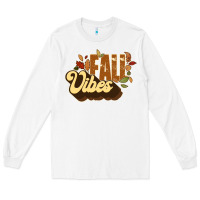 White fall vibes Long Sleeve Tee - JahusDesignShop