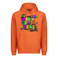 Louisiana Map Mardi Gras Premium Hoodie | Teevron